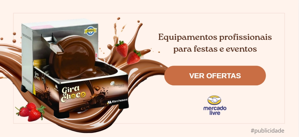 Relembre chocolates dos anos 80 e 90 que marcaram a infância 12 Banner Promocional - Equipamentos profissionais para festas e eventos - afiliado mercado livre