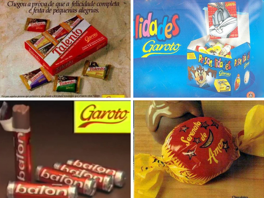 Relembre chocolates dos anos 80 e 90 que marcaram a infância 7 chocolates anos 80 e 90 talento personalidades baton serenata de amor