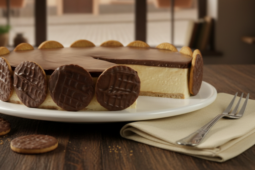 Sobremesas de chocolate para o Natal: 3 receitas irresistíveis 3 sobremesas de chocolate para o Natal 2025. Torta Holandesa com cream cheese, sem gelatina e sem ovo.