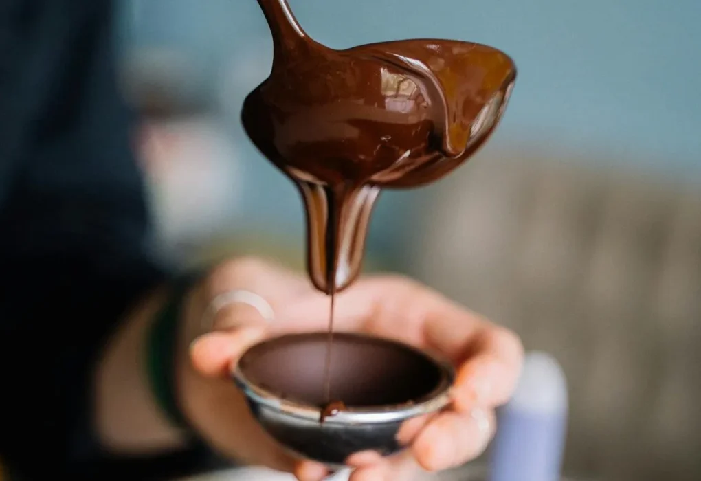 como fazer ganache de chocolate