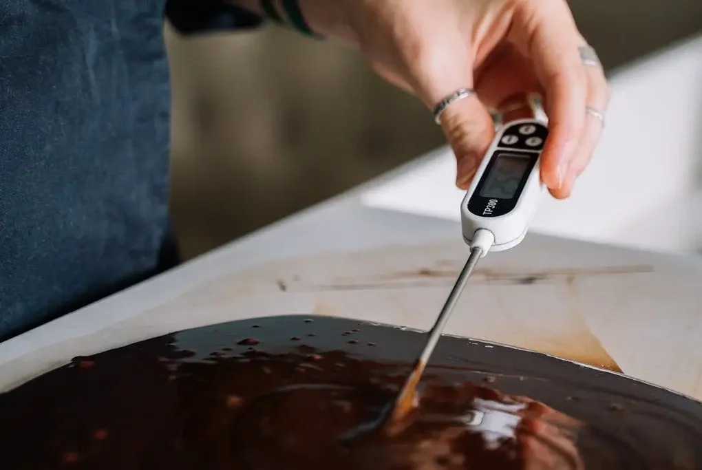 Como temperar chocolate
