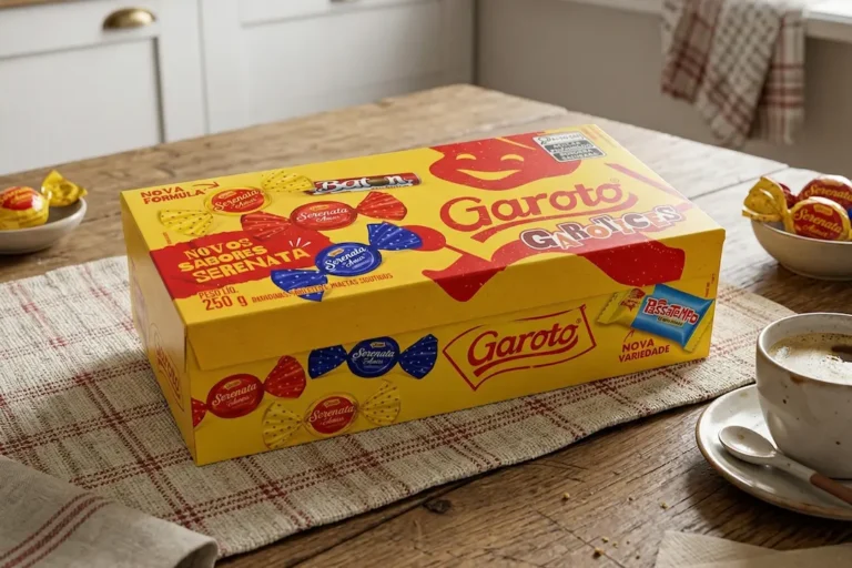 Caixa de bombons sortidos Garoto. Quais Bombons vem na caixa da Garoto