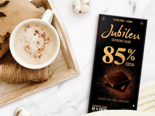 5 Chocolates de Portugal que agradam o paladar lusitano 5 Chocolate Jubileu Supremo Dark Foto Divulgação