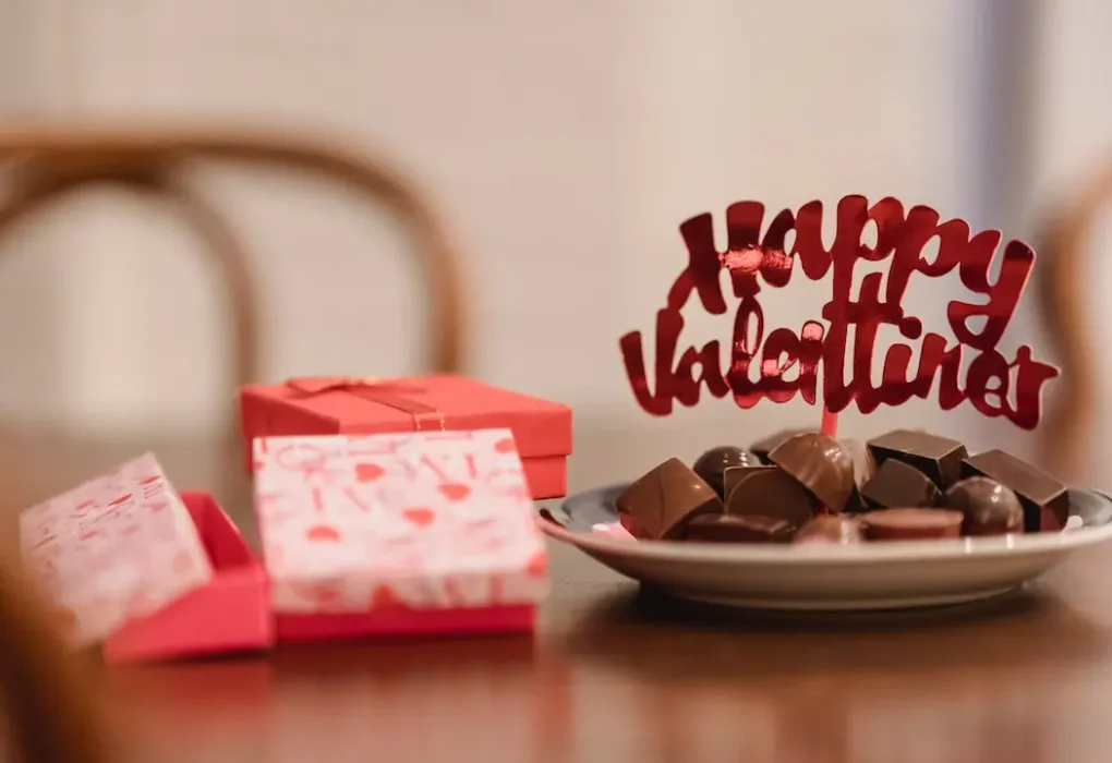 Presentes de chocolate para o dia dos namorados
