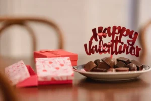 Presentes de chocolate para o dia dos namorados
