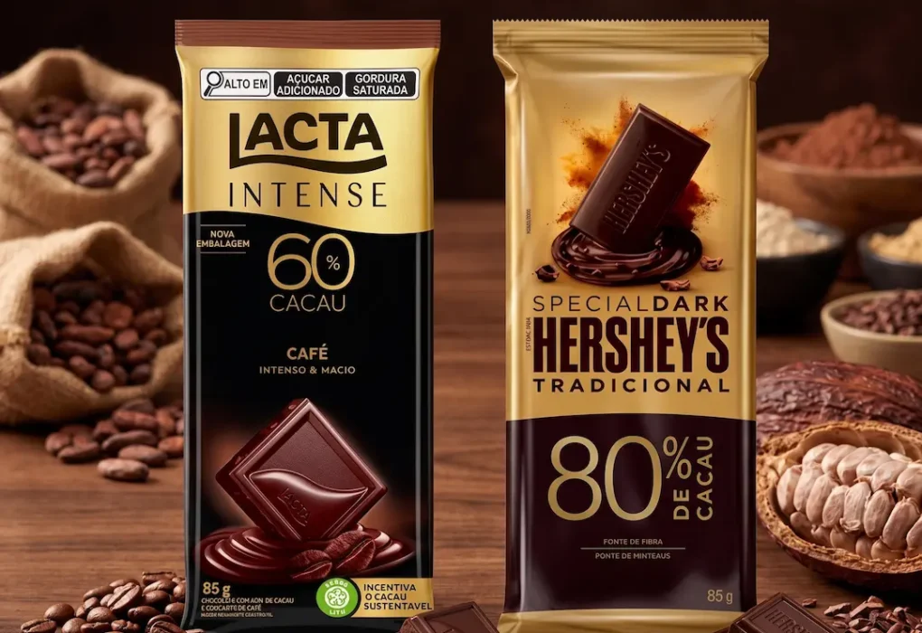 Ação da Hershey’s contra embalagens da Lacta