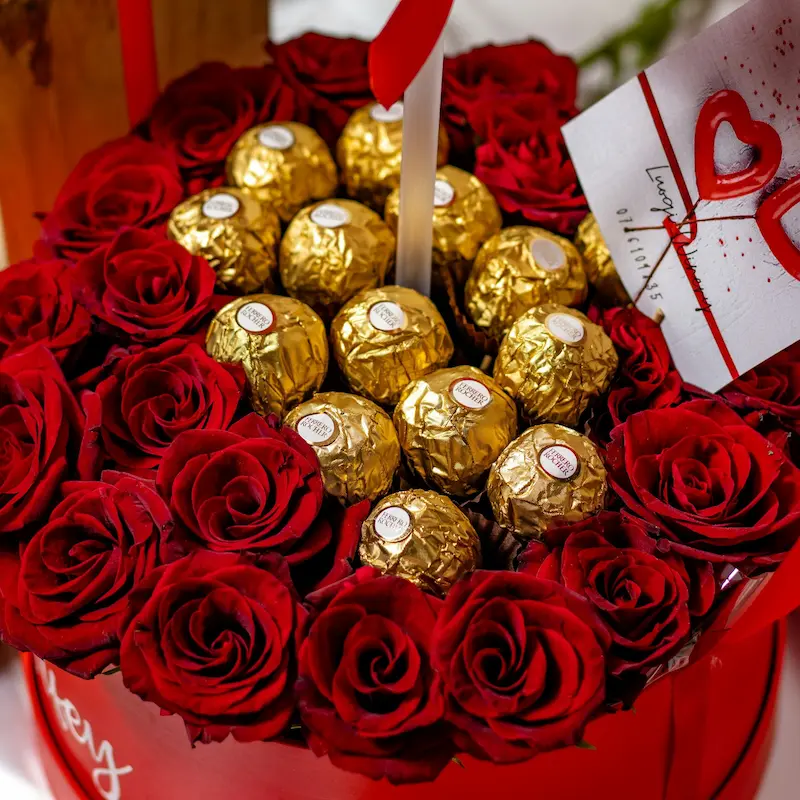 5 Presentes com chocolate para o Dia dos Namorados 2026 5 bouquet com bombons de chocolate
